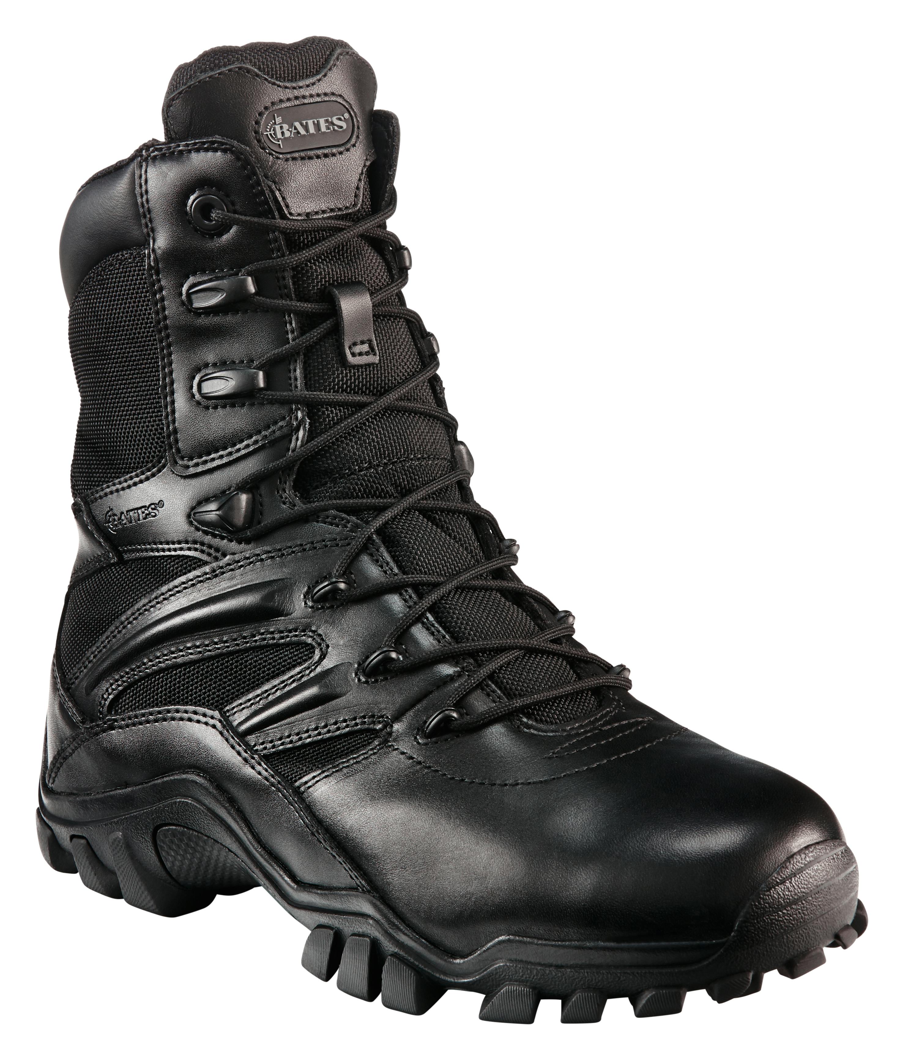 Bates Delta 8 Mens Side Zip Boot (Black)_0