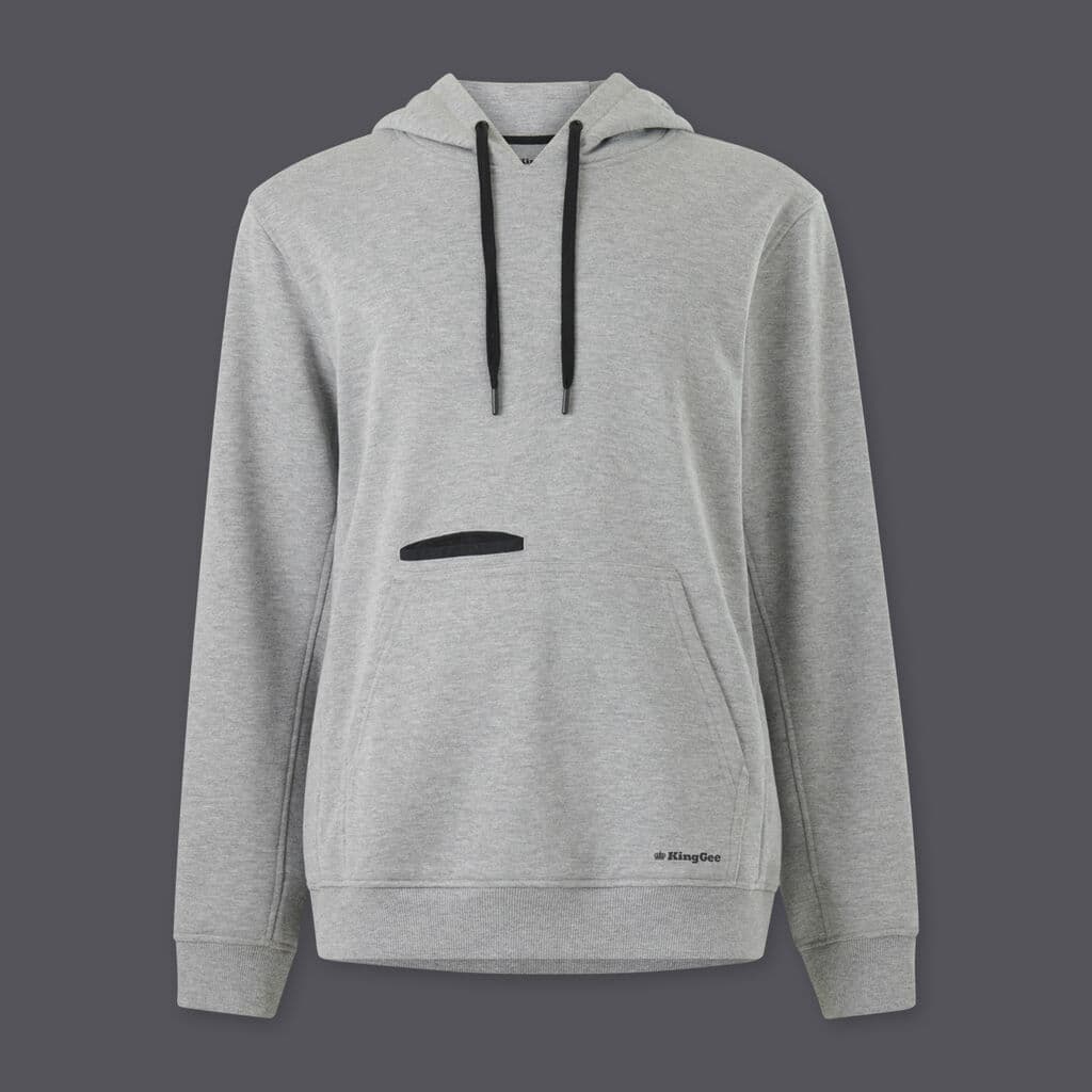 KingGee Mens Originals Hoodie (Grey Marle)