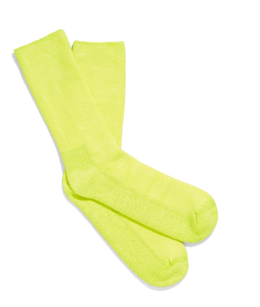 KingGee Mens Bamboo Work Sock (Hi-Vis Yellow)