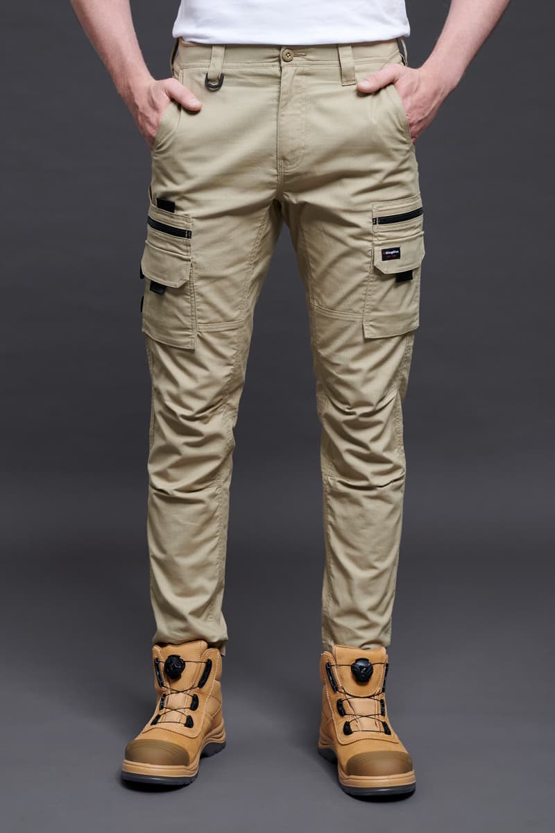 KingGee Mens N Force Pant (Khaki)