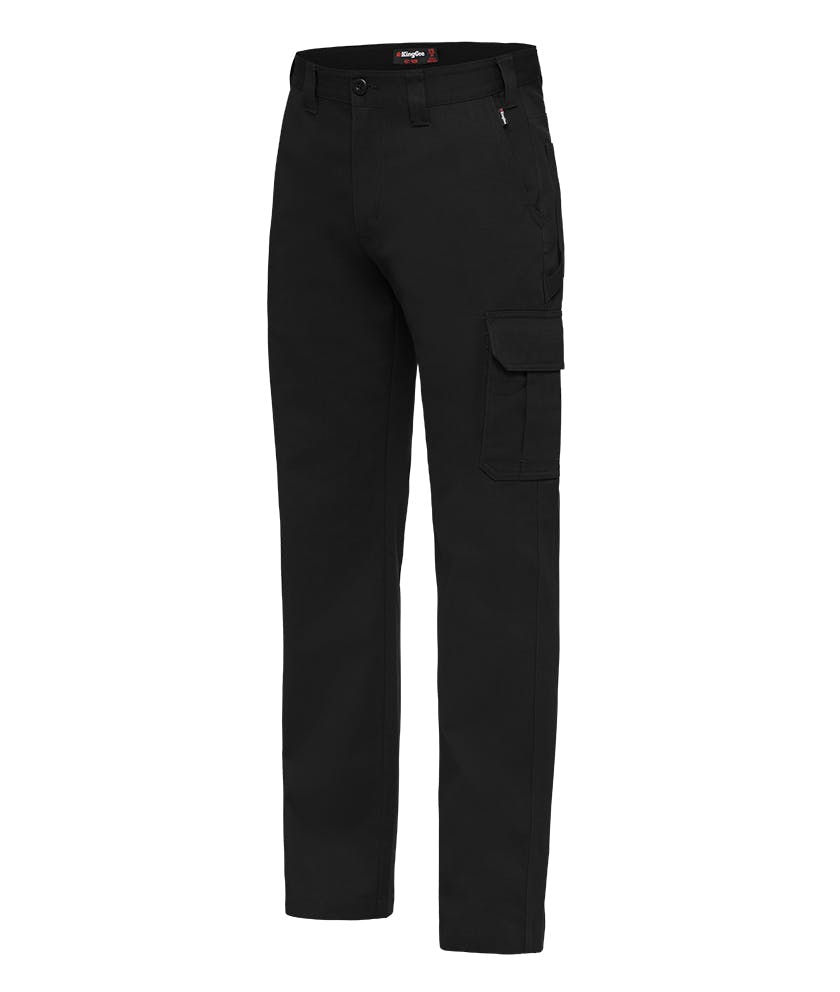 KingGee Mens New G's Workers Pants (Black)_0