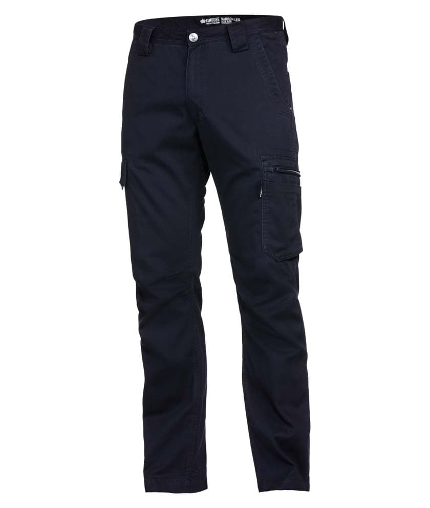 KingGee Mens Summer Tradie Pants (Oiled Navy)