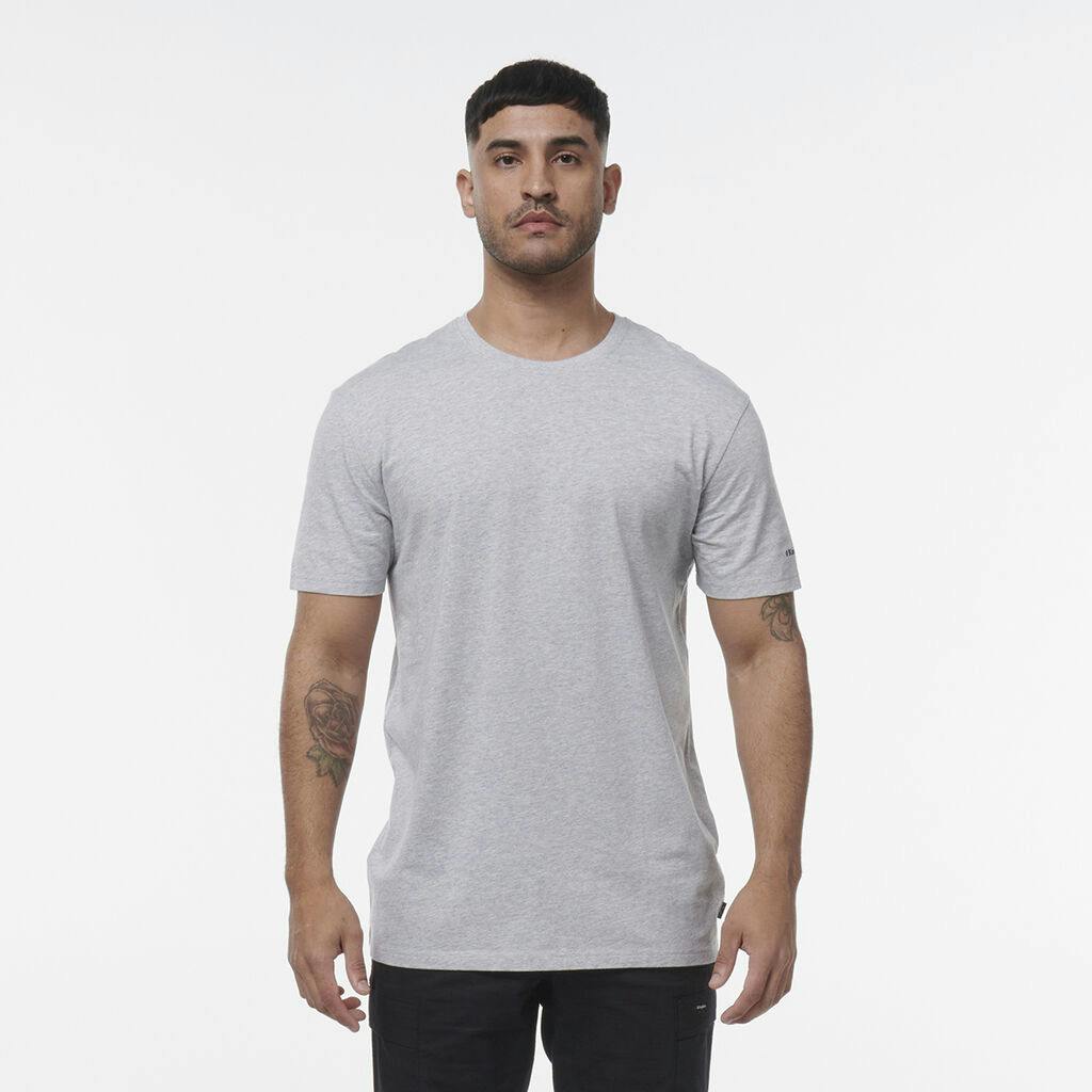 KingGee Originals Short Sleeve T-shirt (Light Grey Marle)_0