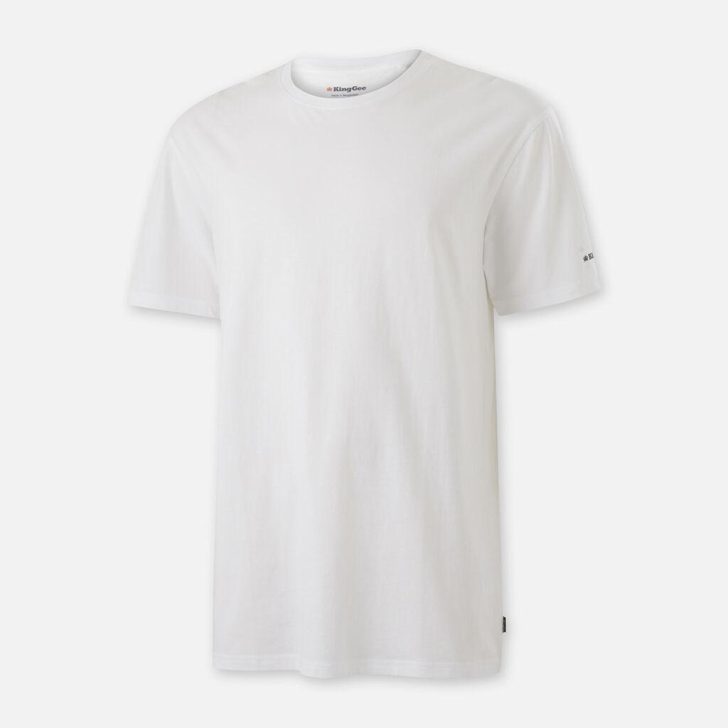 KingGee Originals Short Sleeve T-shirt (White)_1