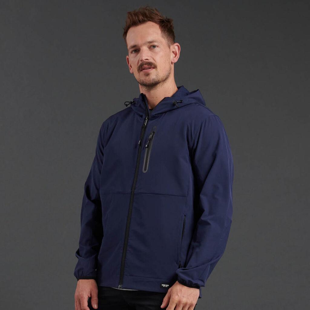 KingGee Mens Trademark Repel Jacket (Navy)_2