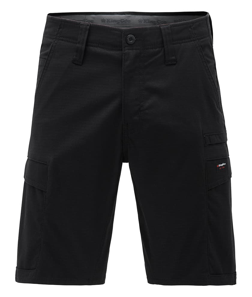 KingGee Mens Workcool Pro Shorts (Black)