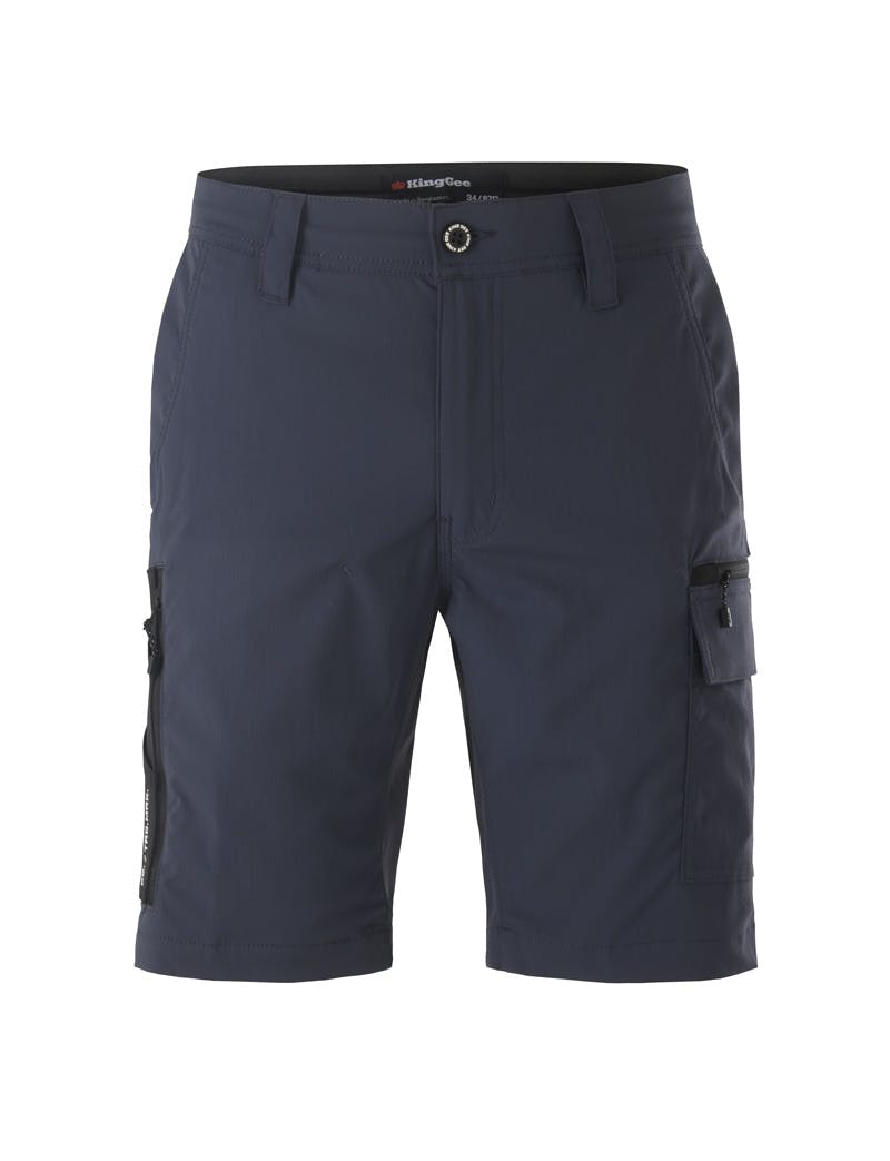 KingGee Mens Trademark Cargo Short (Blue/Slate)_0