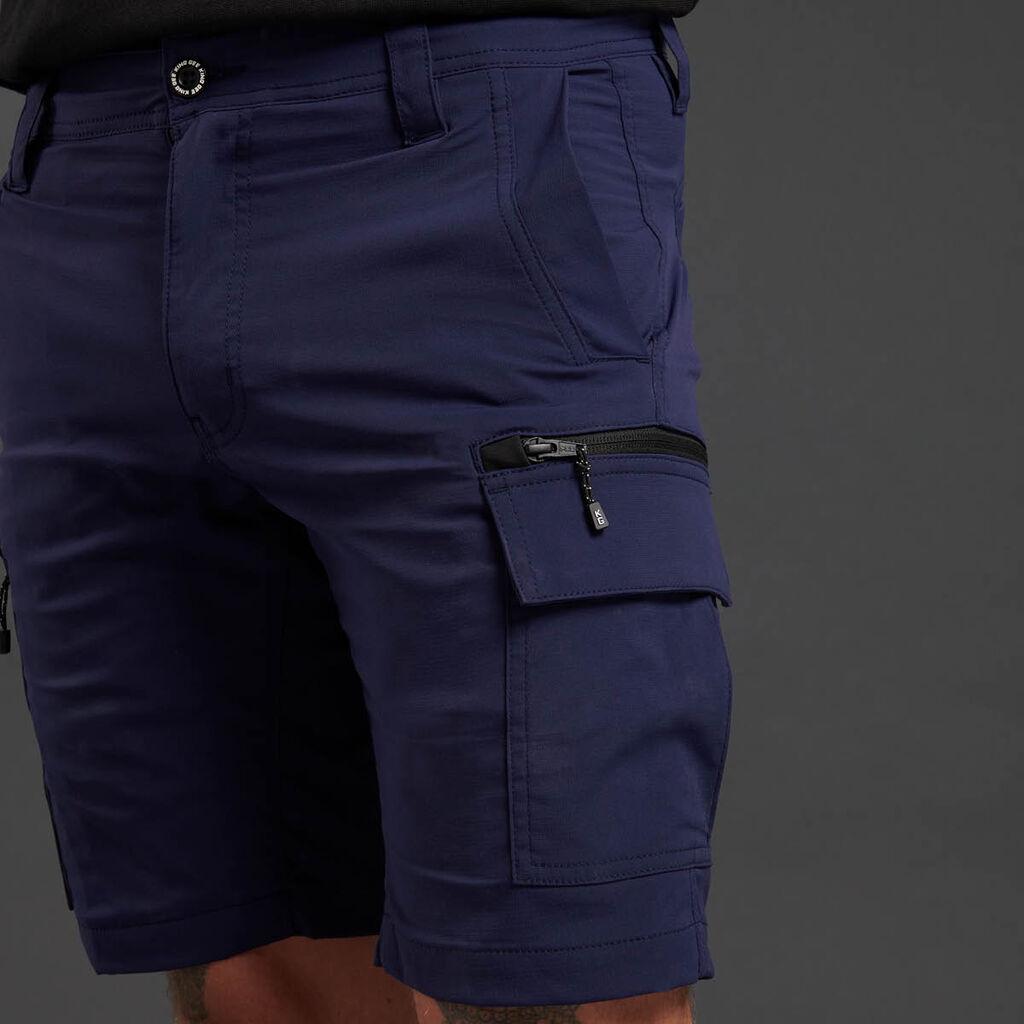 KingGee Mens Trademark Cargo Short (Navy)_4