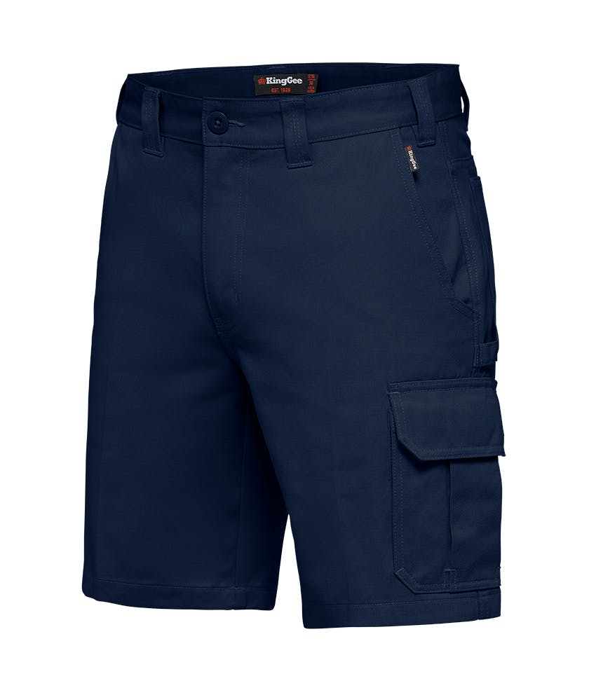 KingGee Mens New G's Workers Short (Navy)_0