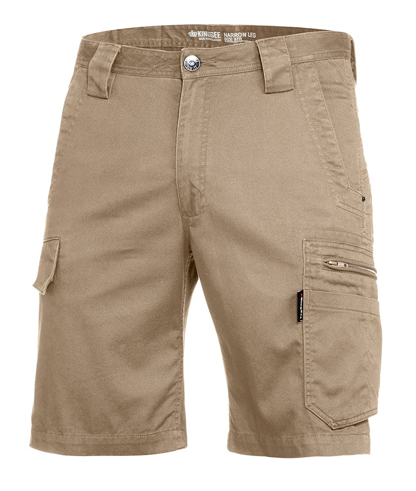 KingGee Mens Tradie Summer Short (Khaki)_0