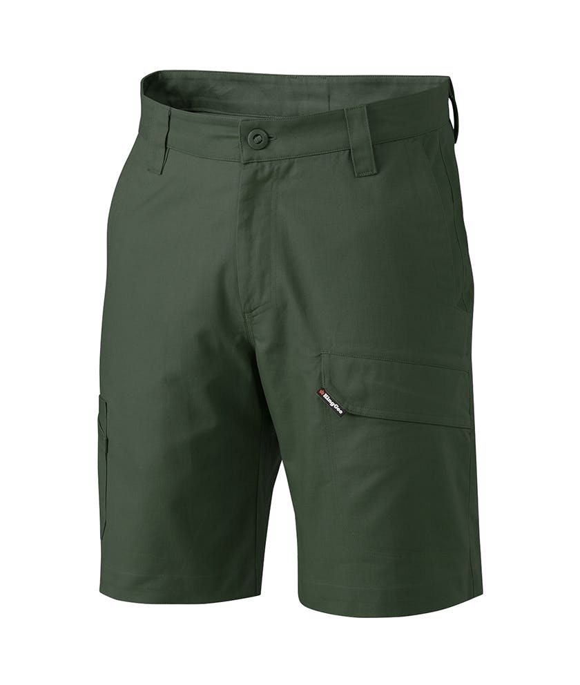 KingGee Mens Workcool 2 Shorts (Green)_0