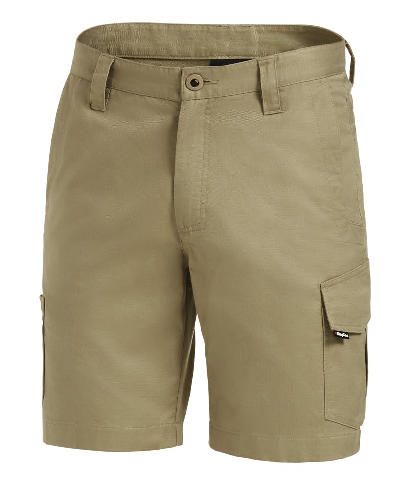 KingGee Mens Workcool 2 Shorts (Khaki)_0