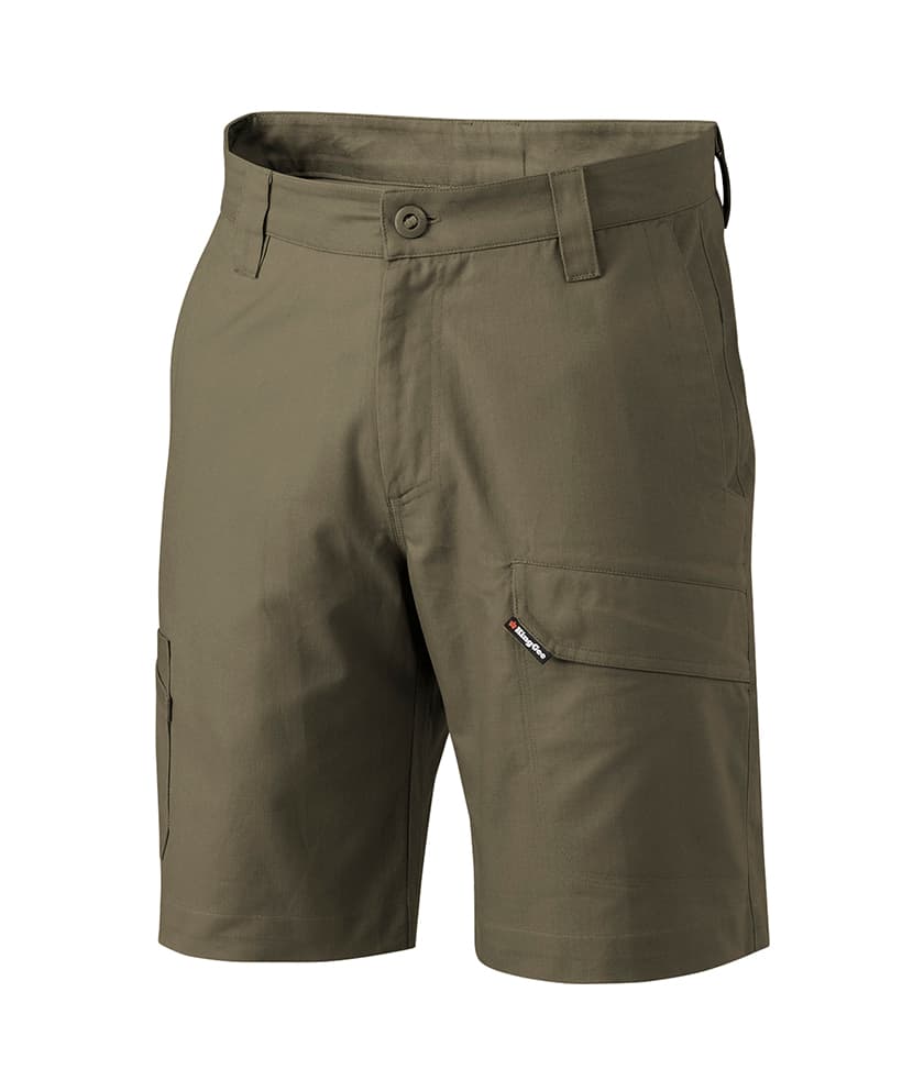 KingGee Mens Workcool 2 Shorts (Taupe)