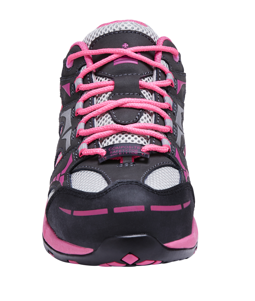 KingGee Comptec G3 Womens Sport Safety (Pink/Grey)_3