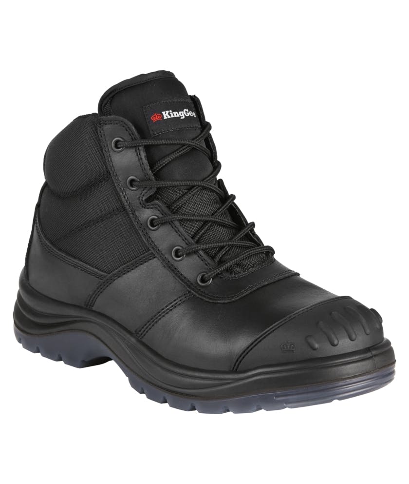 KingGee Mens Tradie Side Zip Boot (Black)_0