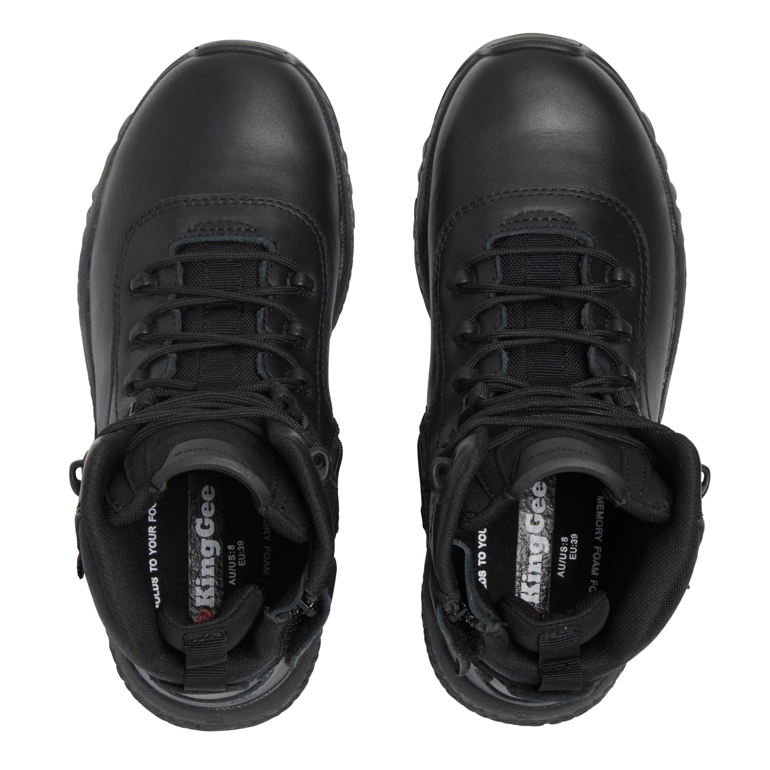 KingGee N Force Hybrid 6 Inch Womens Black Non Safety (Black)