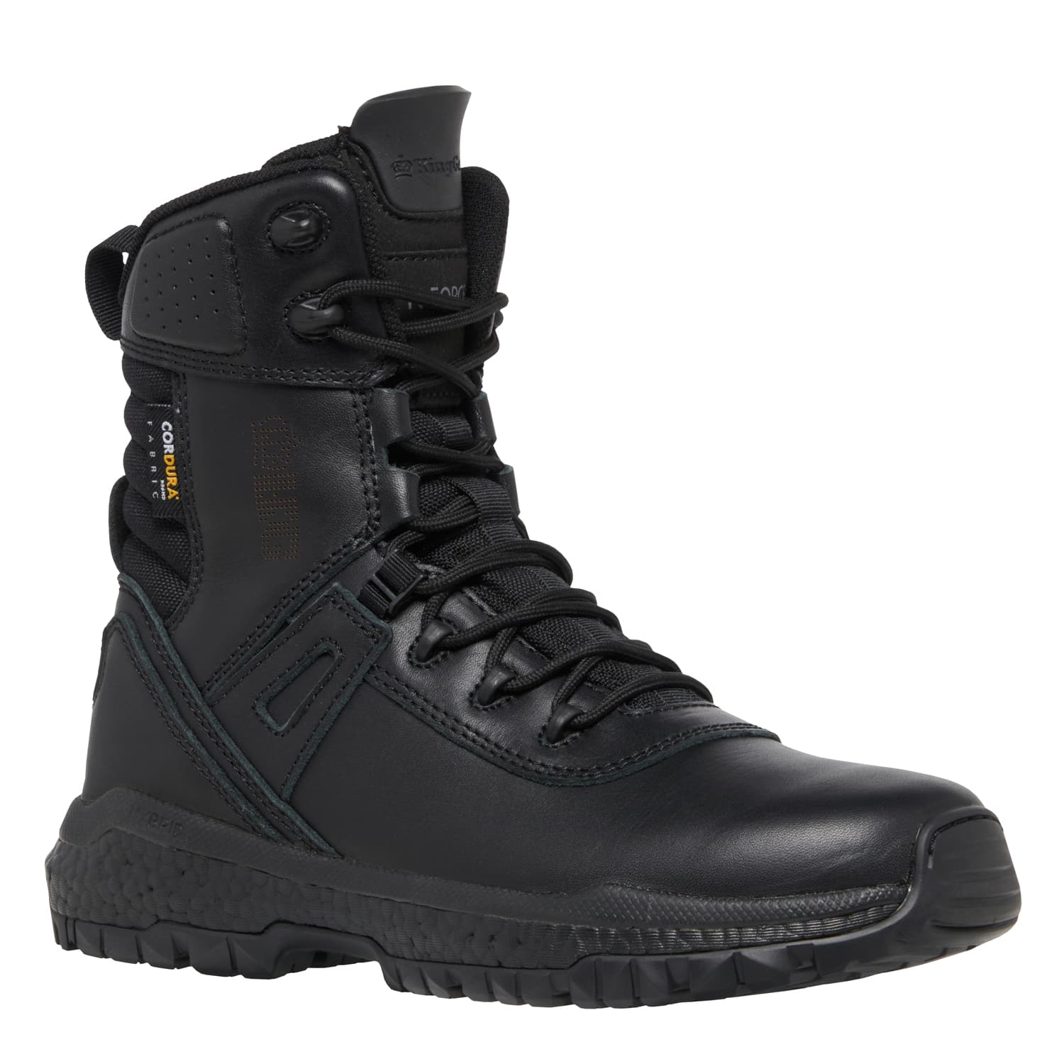 KingGee N Force Hybrid 8 Inch Womens Black Non Safety (Black)_5