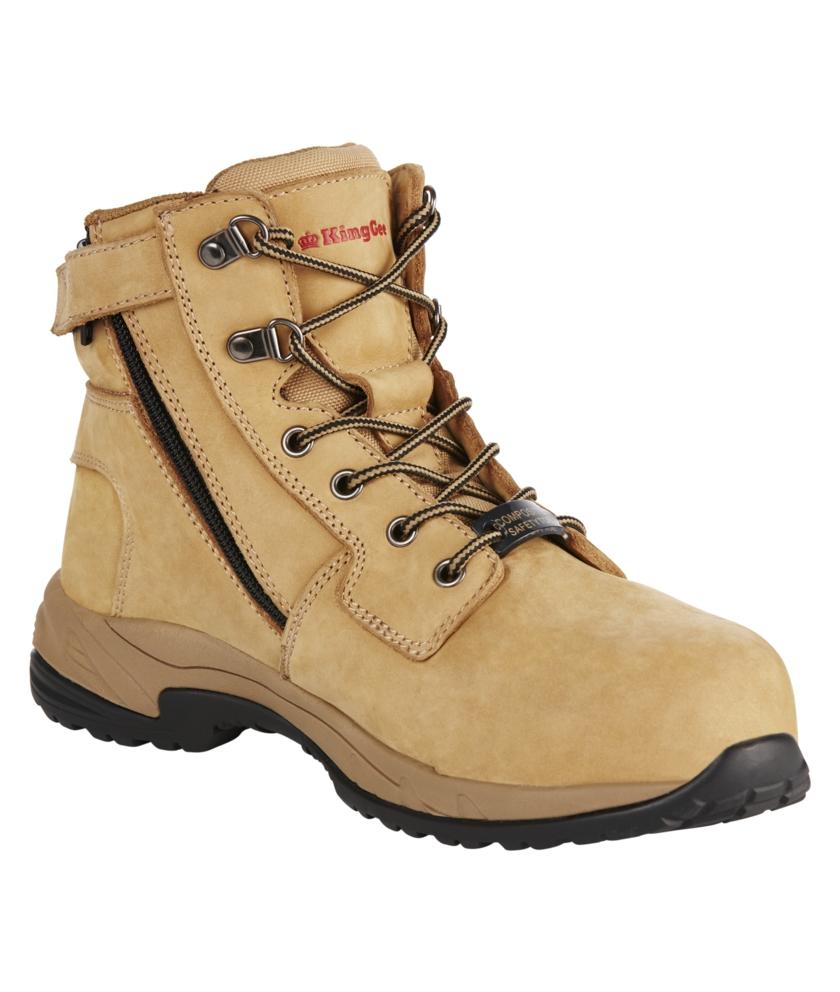 KingGee Womens Tradie Zip (Wheat)_1