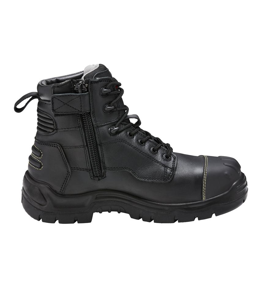 KingGee Mens Phoenix 6Z Side Zip Boot (Black)_2