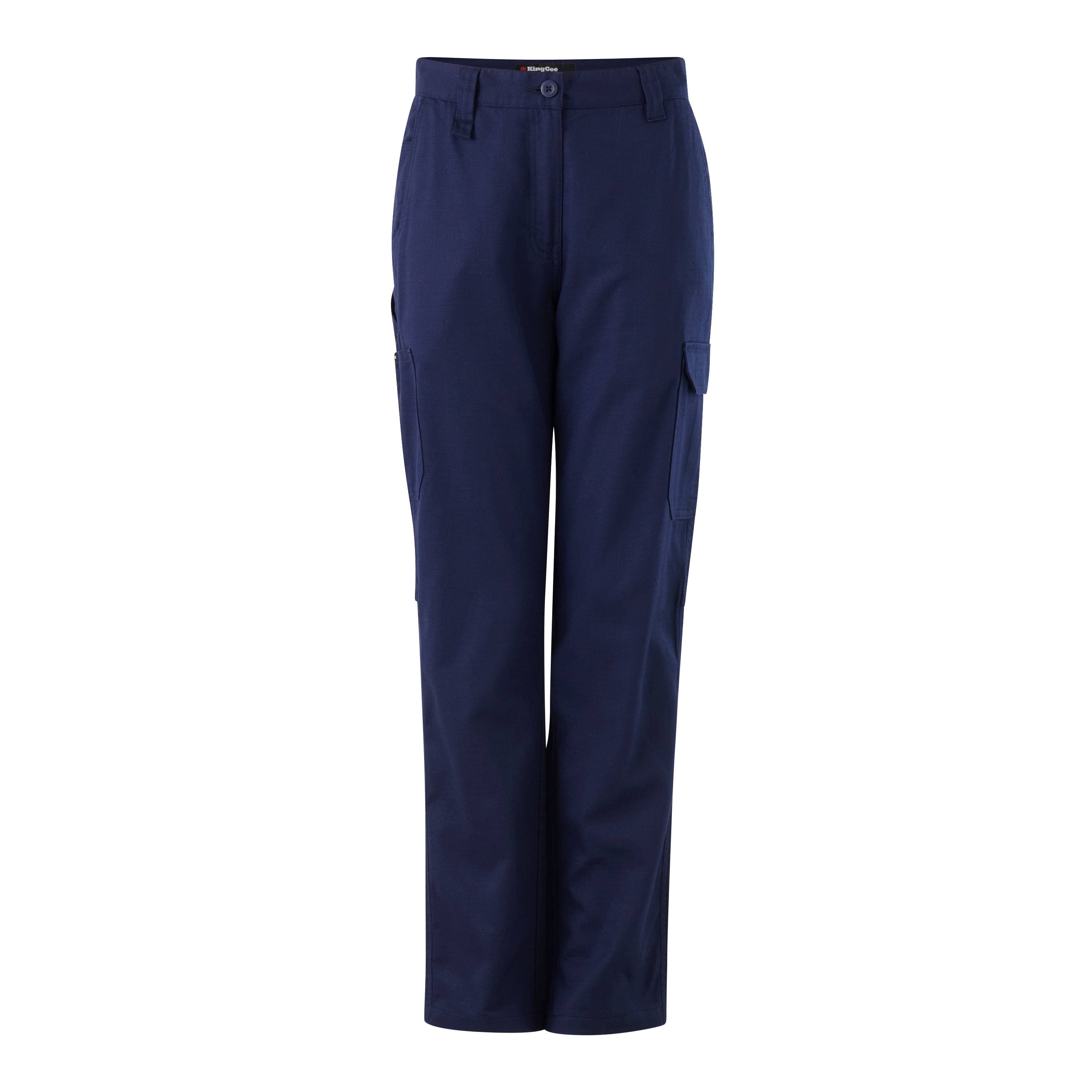 KingGee Womens Workcool Cargo Pant (Navy)