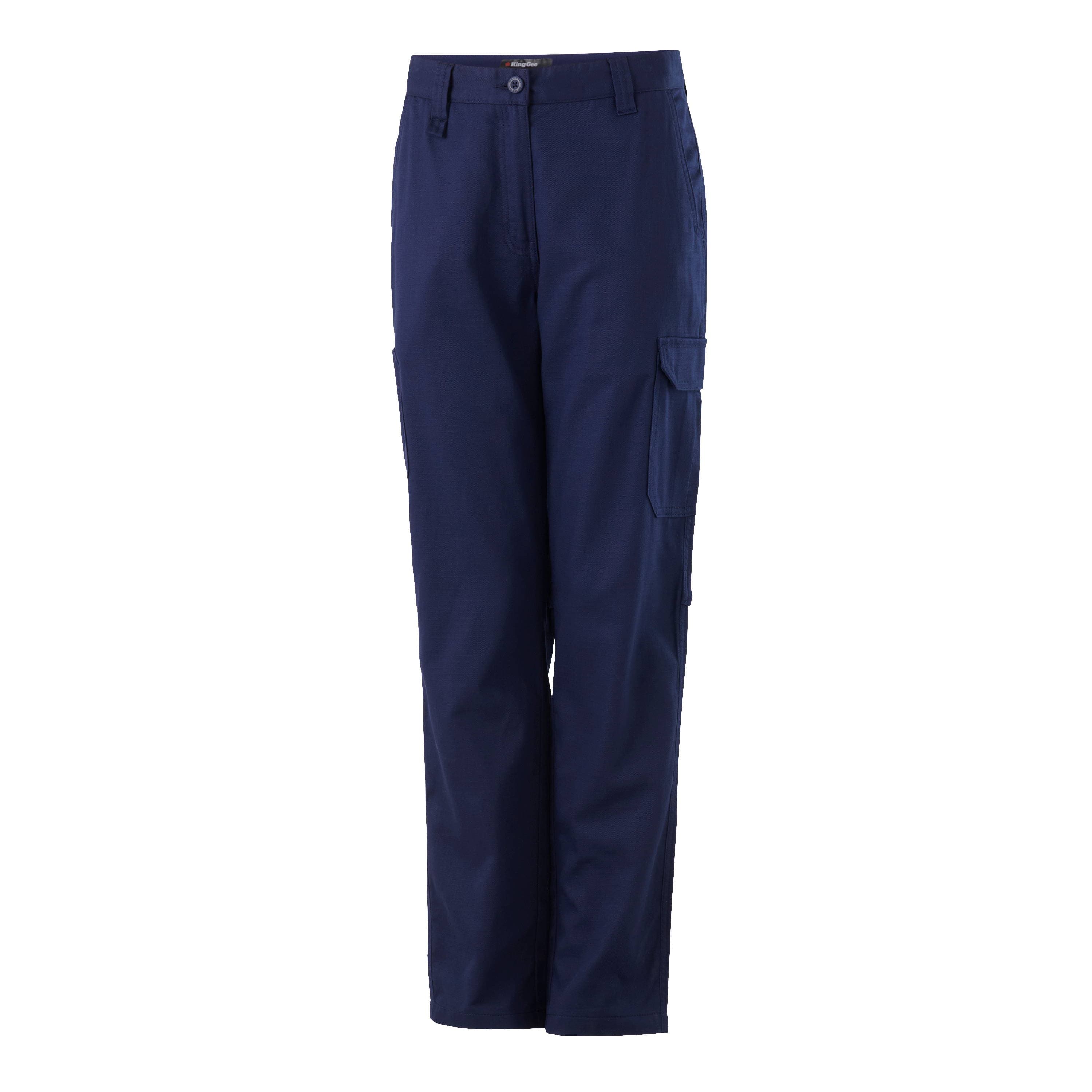 KingGee Womens Workcool Cargo Pant (Navy)_1