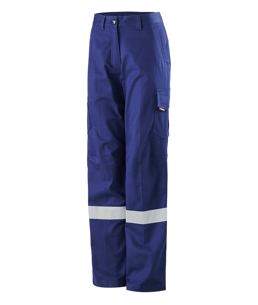 KingGee Womens Workcool 2 Reflective Pants (Navy)