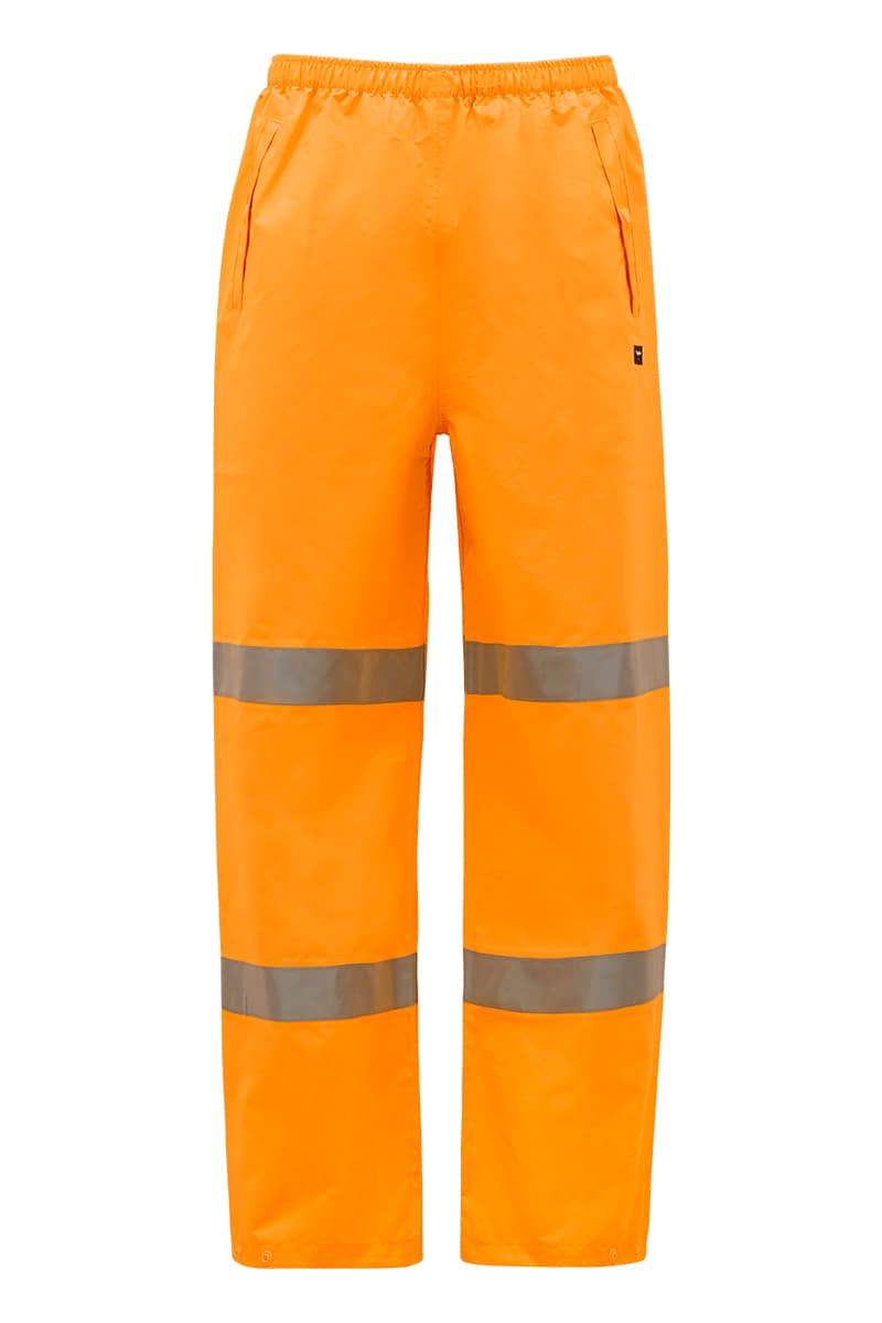 KingGee Mens Wet Weather Reflective Pant (Orange)