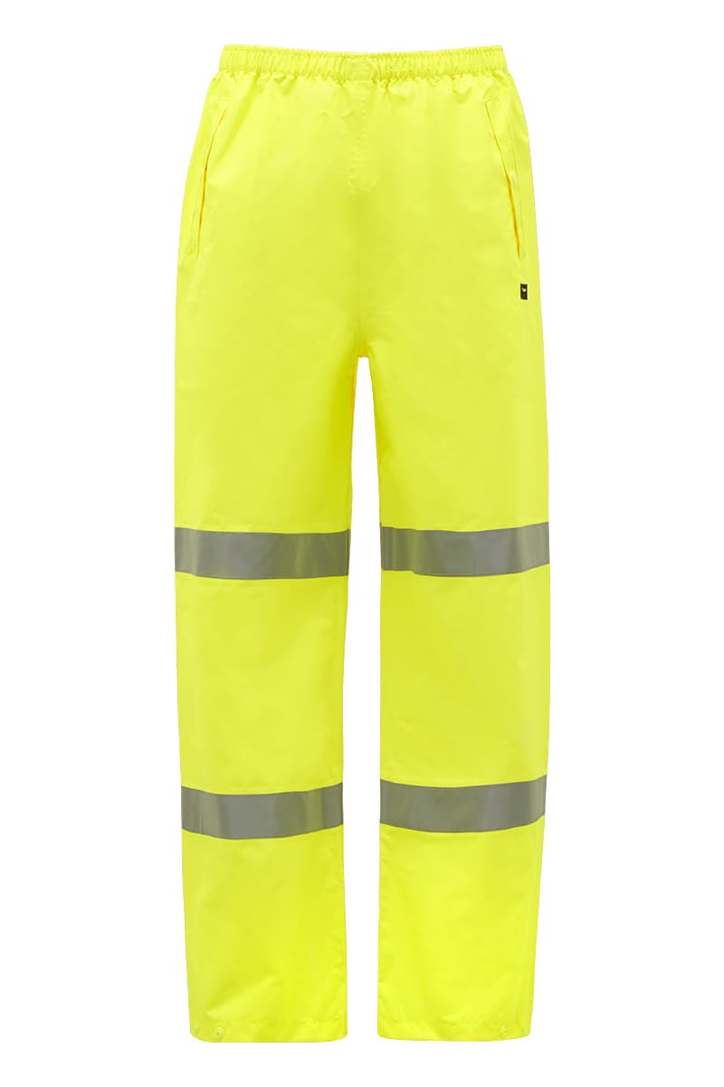 KingGee Mens Wet Weather Reflective Pant (Yellow)