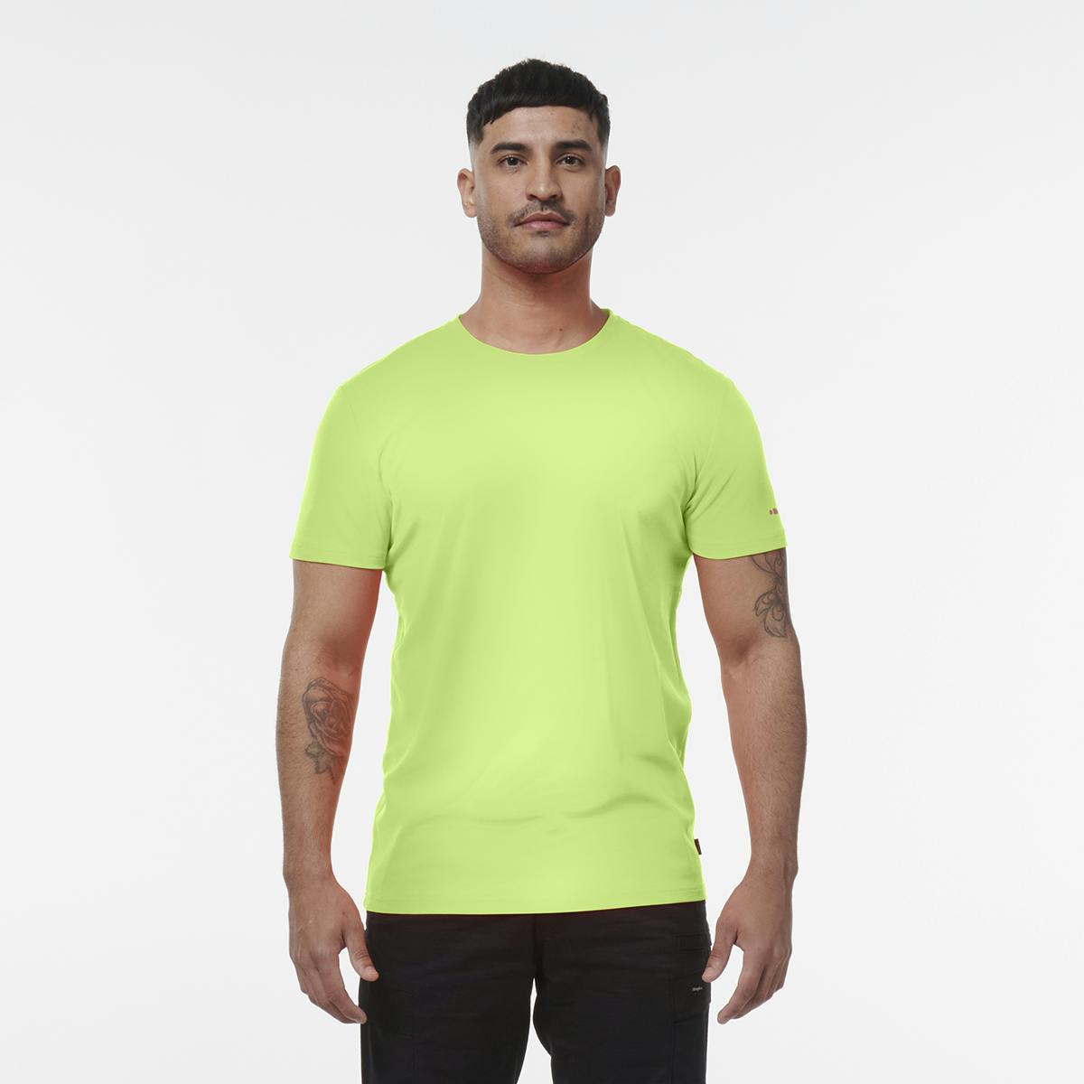 KingGee Hi Vis T Shirt (Hi-Vis Yellow)_0