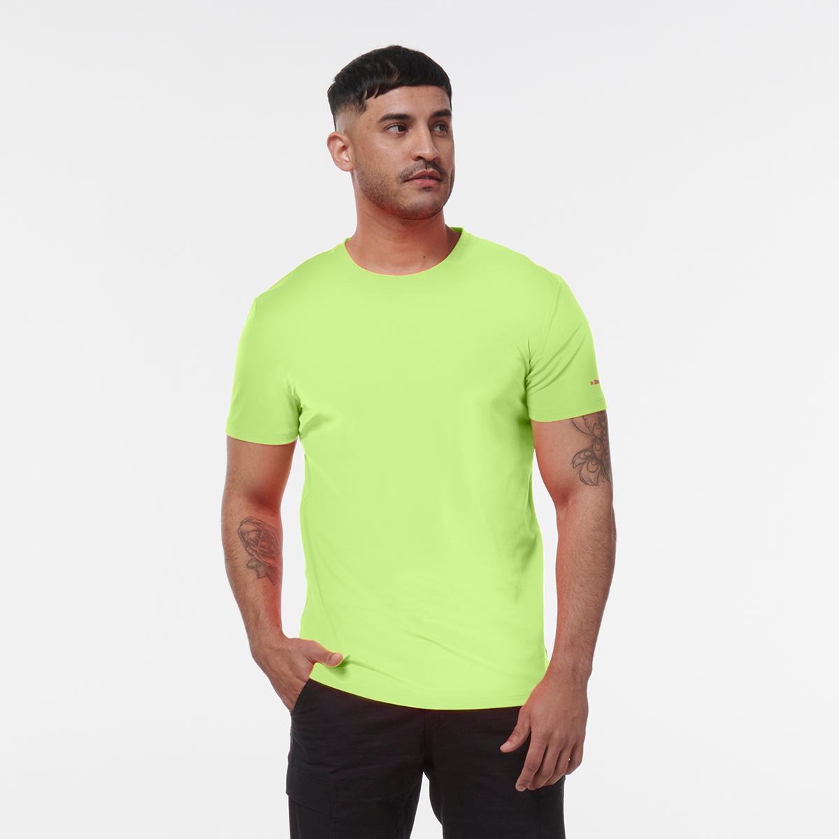 KingGee Hi Vis T Shirt (Hi-Vis Yellow)_1