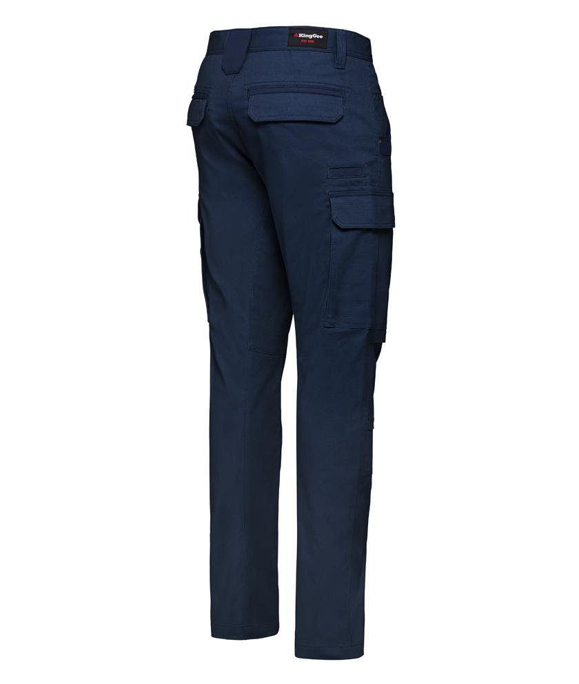 KingGee Mens Tradies Stretch Cargo Pant (Navy)_1