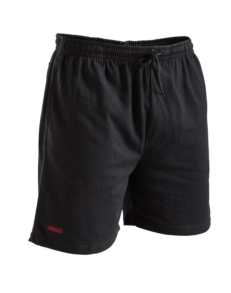 KingGee Ruggers Poly Cotton Knit Short SE216H (Black)_0