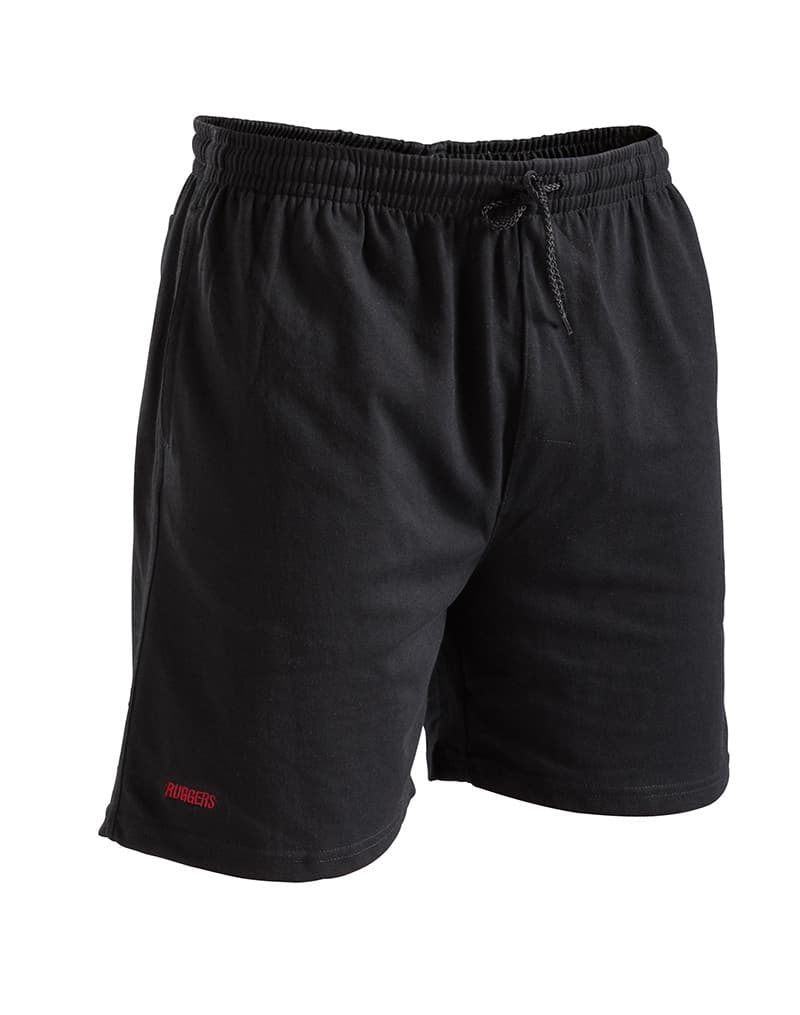 KingGee Ruggers Poly Cotton Knit Short SE216X (Black)