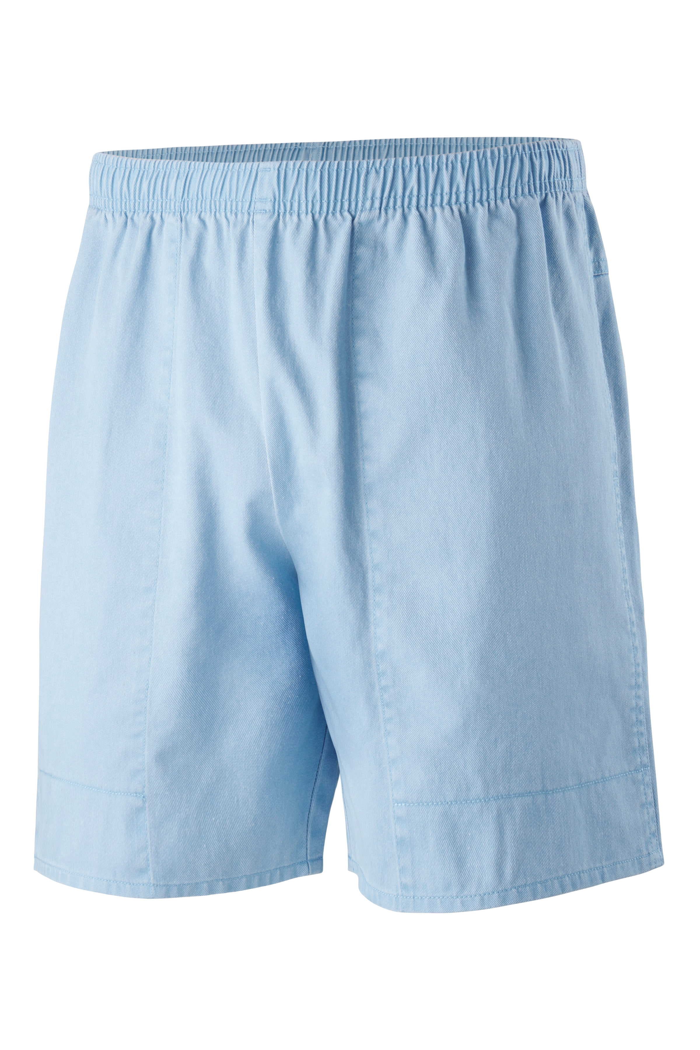 KingGee Ruggers Pigment Dye Elastic Waist Short SE420H (Dusk/Blue)