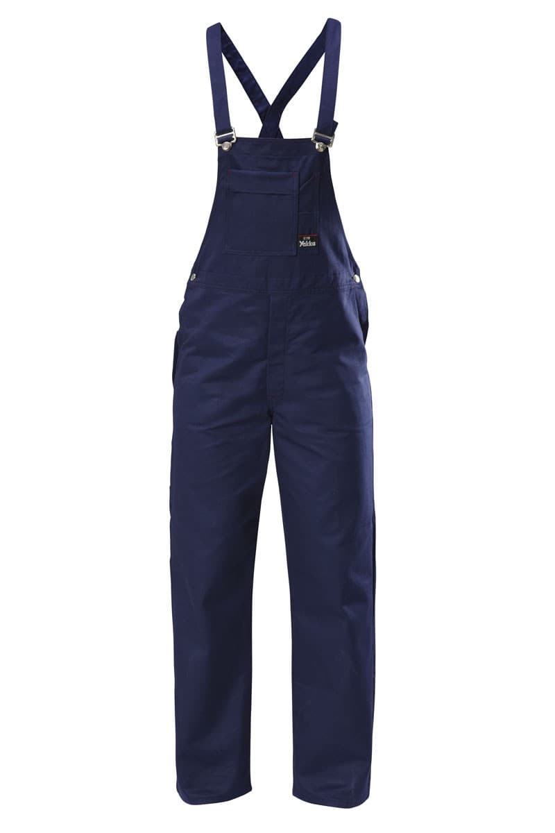 Hard Yakka Foundations Cotton Drill Bib & Brace Overall (Navy)