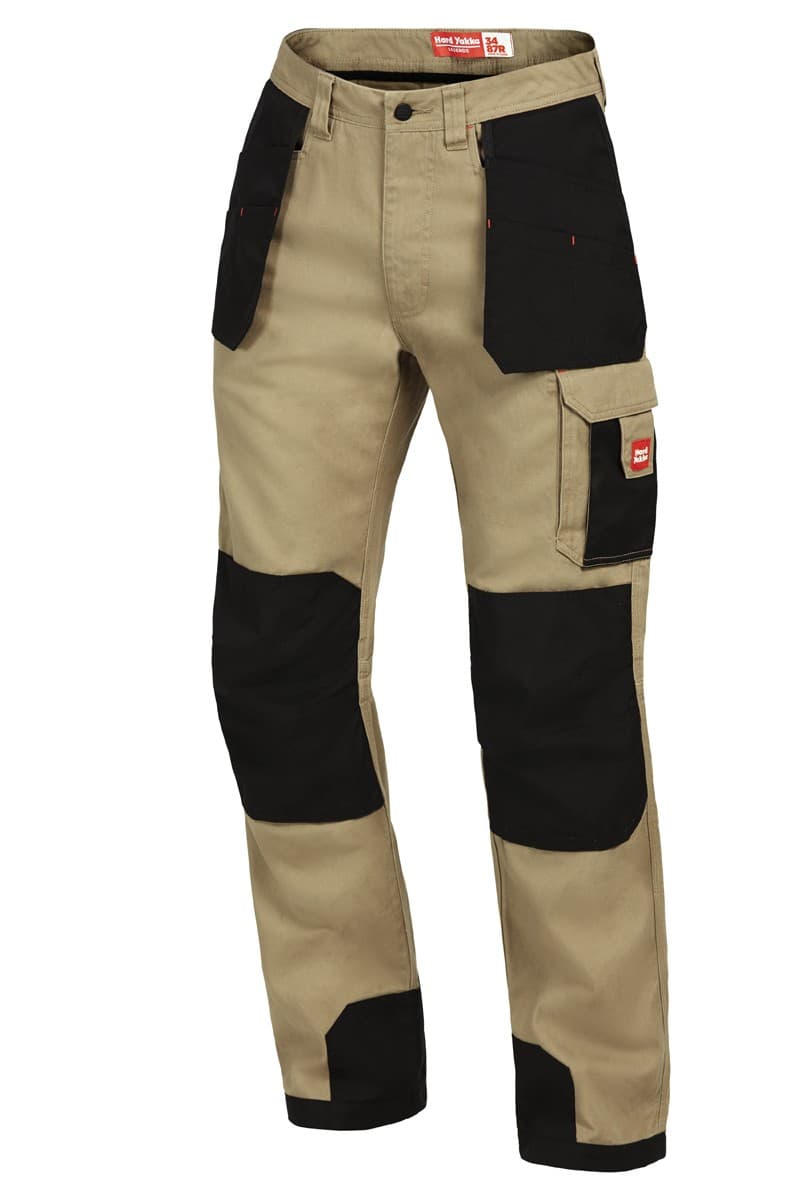 Hard Yakka Legends Xtreme Cargo Pant (Khaki/Black)