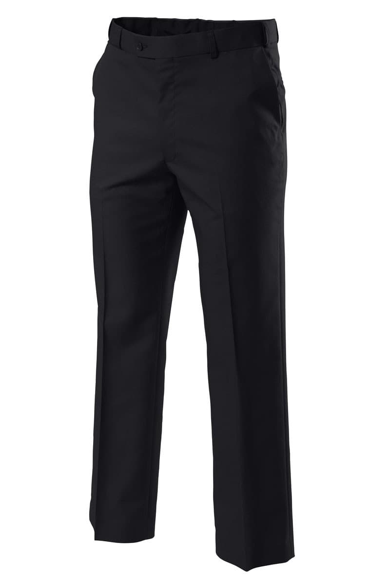 Hard Yakka Foundations Permanent Press Plain Front Pant With Bionic & Supercrease Finish (Black)