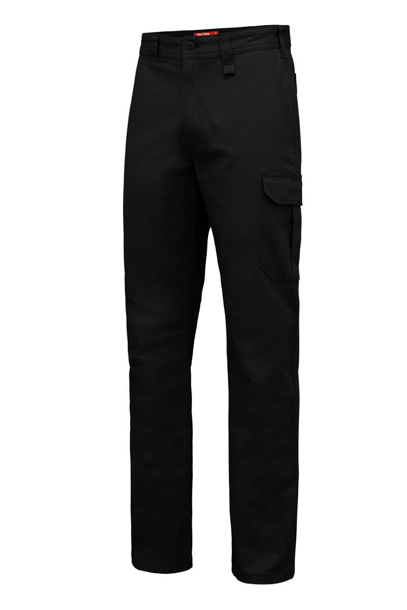 Hard Yakka Basic Stretch Drill Cargo Pant (Black)