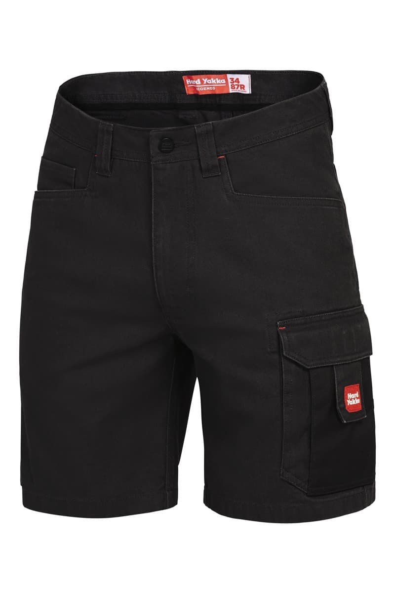 Hard Yakka Legends Cargo Short (Black)