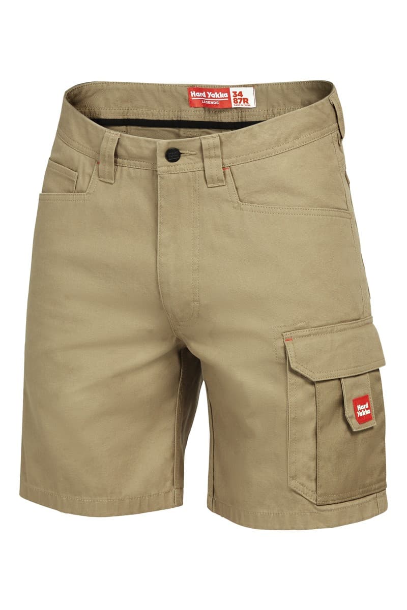 Hard Yakka Legends Cargo Short (Khaki)