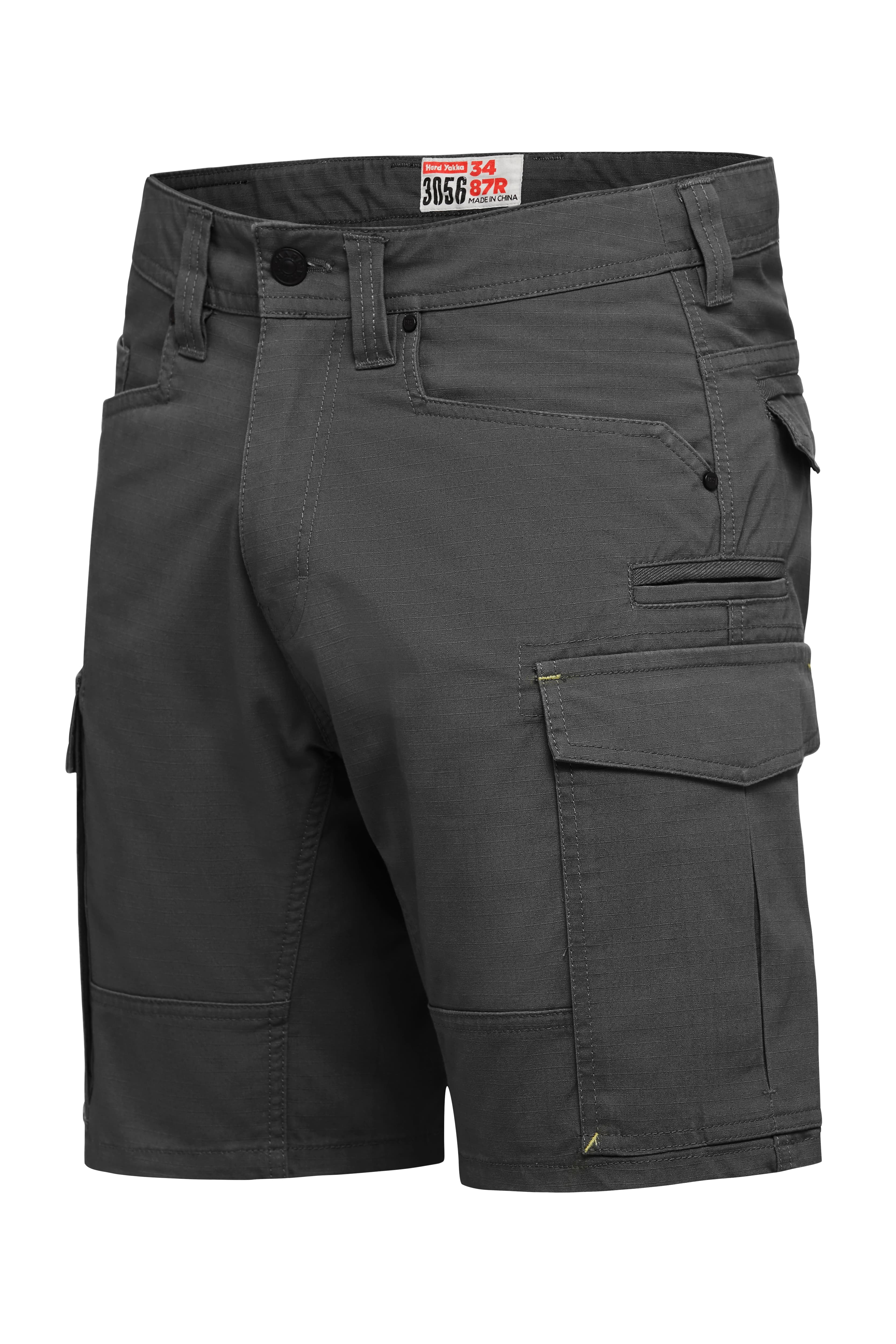 Hard Yakka 3056 Ripstop Cargo Short (Charcoal)