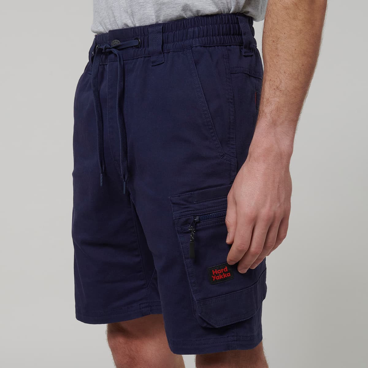 Hard Yakka Mens Toughmaxx Mid Shorts (Navy)_6