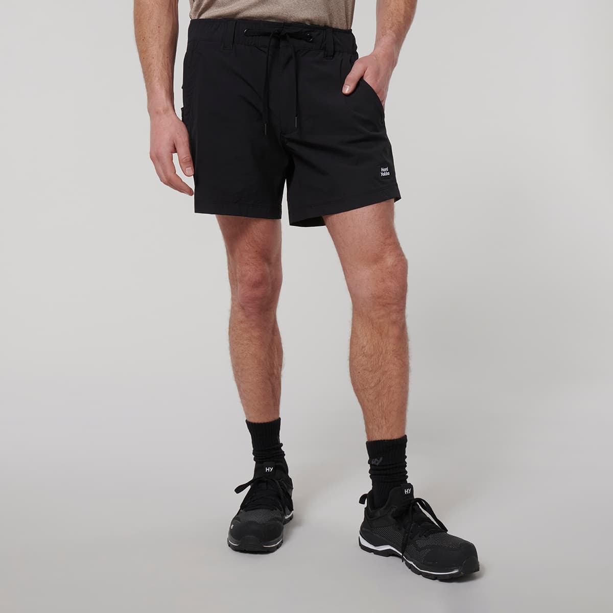 Hard Yakka Mens X Short Shorts (Black)_2