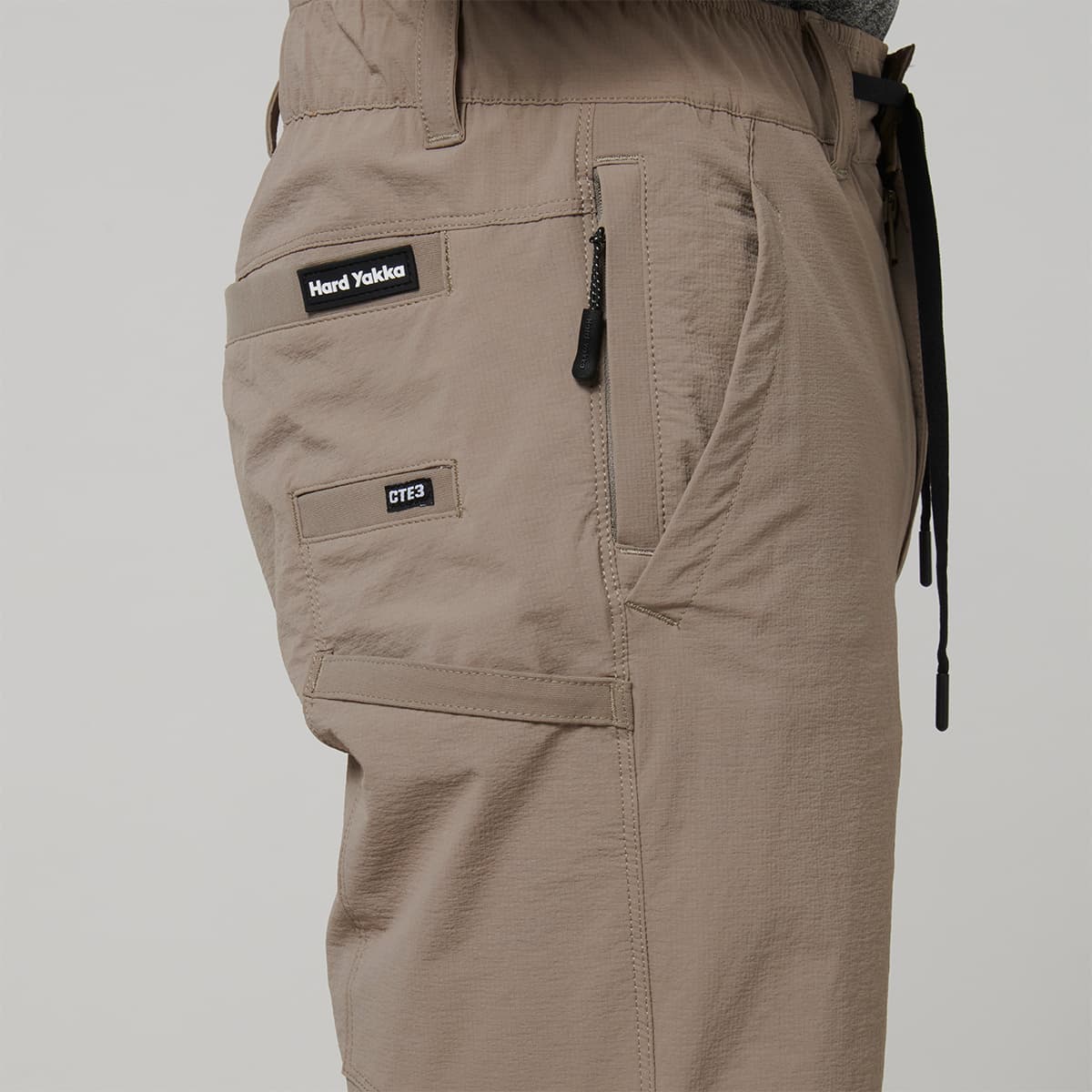 Hard Yakka Mens X Mid Shorts (Desert)_5