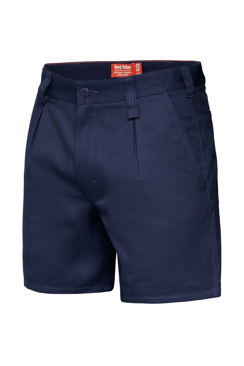 Hard Yakka Drill Short With Belt Loops (Navy)