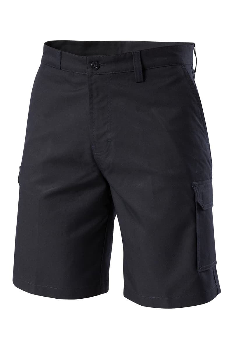 Hard Yakka Foundations Permanent Press Cargo Short With Bionic & Supercrease Finish (Midnight)