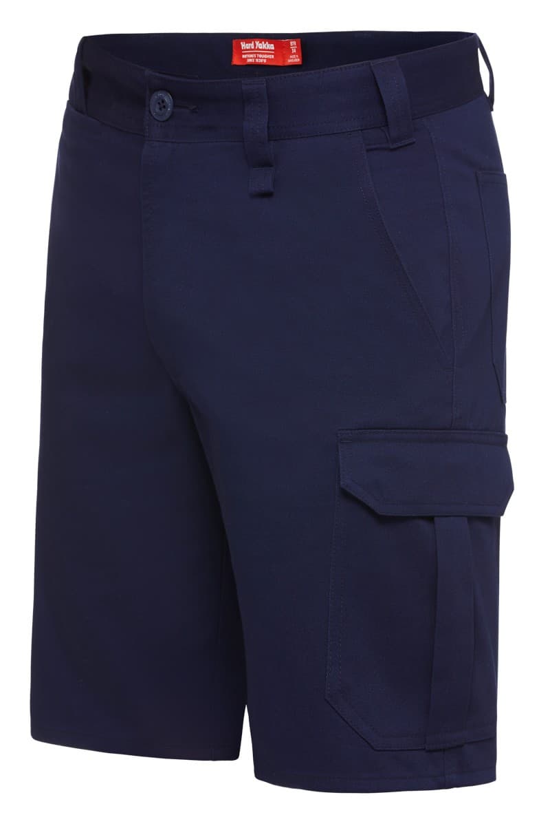 Hard Yakka Cargo Drill Short (Navy)