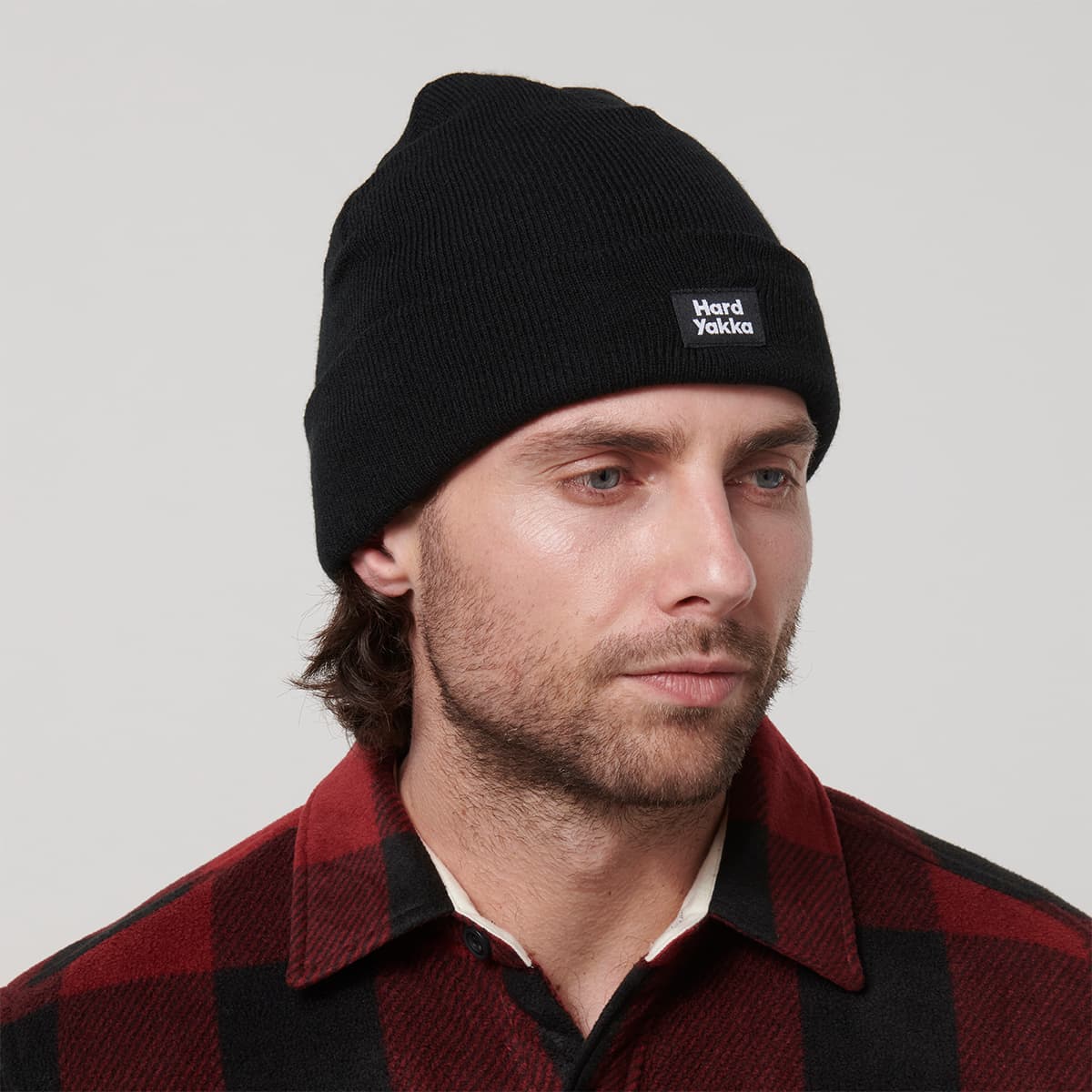 Hard Yakka Legends Sherpa with Beanie (Burgundy)_2