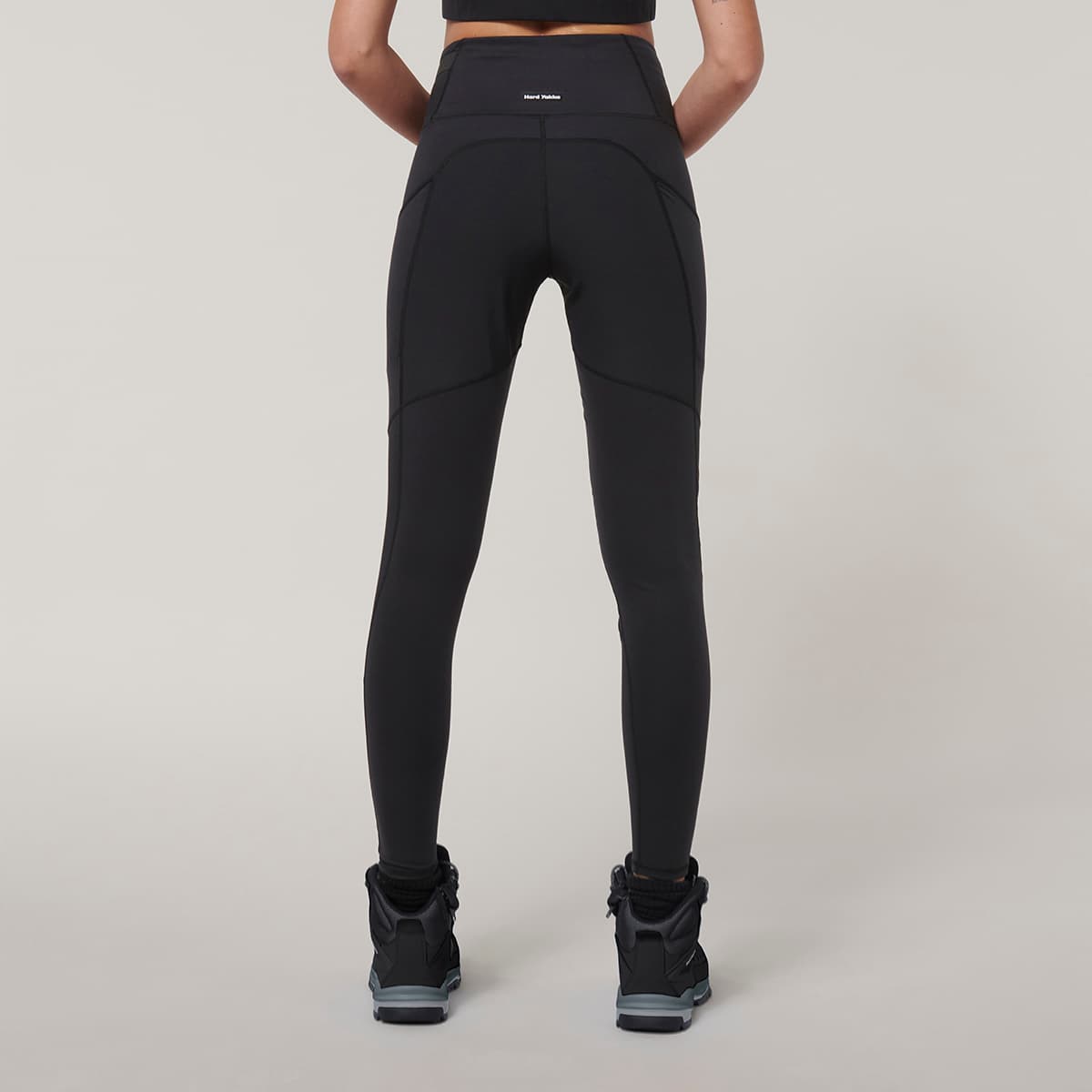 Hard Yakka Womens Sport X Legging (Black)_4