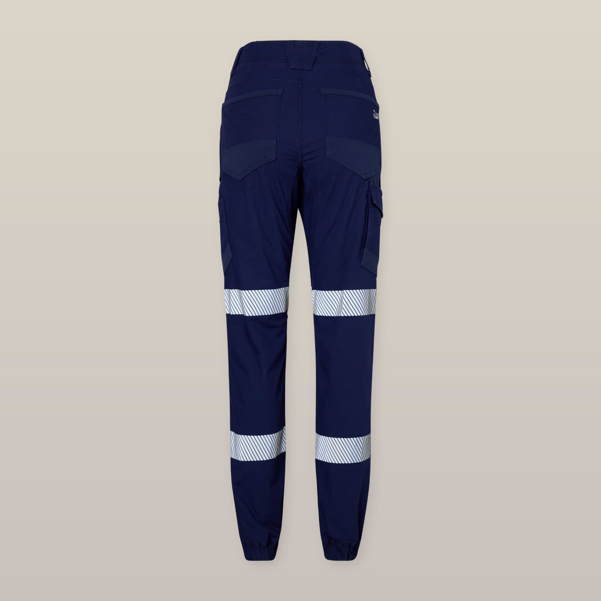 Hard Yakka Women's Raptor Cuff Pant With Tape (Navy)_2